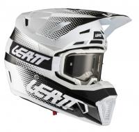 Leatt Шлем кроссовый Kit Moto 7.5 V22 White в Новосибирске