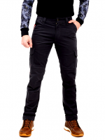 Starks Мотоджинсы Python Tactic Strong Regular Fit Черный в Новосибирске