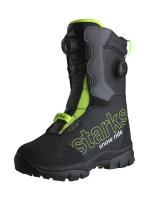 Starks Ботинки снегоходные мужские Aurum Dual Atop Черный/Салатовый в Новосибирске