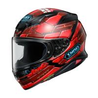 Shoei Мотошлем NXR 2 Fortress красно-черный в Новосибирске