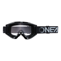 Oneal Маска кроссовая B-Zero V.22, черная оправа, прозрачная линза в Новосибирске