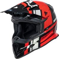 IXS Мотошлем iXS361 2.3 Черно-красный в Новосибирске