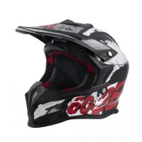 Beon Шлем B-602 Black White Red в Новосибирске