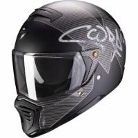 Scorpion Exo Мотошлем HX1 Taktic Матовый Черный/Серый/Белый в Новосибирске