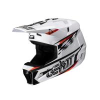 Leatt Шлем кроссовый Helmet Kit Moto 3.5 V25 White в Новосибирске