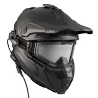 CKX Шлем кроссовый с маской Titan Solid Черный/Матовый в Новосибирске
