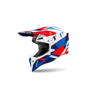 Airoh Мотошлем Wraaap Feel Blue/Red Glossy в Новосибирске