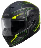 IXS Шлем HX 1100 2.4 Черный/Матовый/Желтый в Новосибирске
