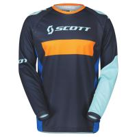 SCOTT Джерси 350 Race Junior blue/orange в Новосибирске