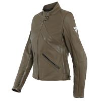 Dainese Куртка кожаная женская Santa Monica Lady Perforated Light-Brown в Новосибирске