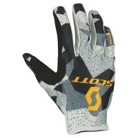 Scott Перчатки 350 Fury Evo camo grey/yellow в Новосибирске