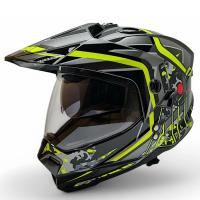 AIM Шлем кросс/эндуро JK802S Yellow/Grey/Black в Новосибирске