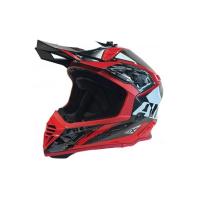 AiM Шлем RH855 Carbon Terrain Black/Red в Новосибирске