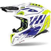 Airoh Мотошлем Aviator 3 Rampage Blue Gloss в Новосибирске