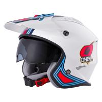 ONEAL Шлем открытый Volt MN1, глянец Белый/красный в Новосибирске
