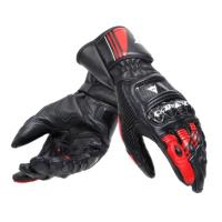 Dainese Перчатки Druid 4 Leather Gloves Black/Lava-Red/White в Новосибирске