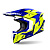 Airoh Шлем Twist 3 Dizzy Blue/Yellow Gloss в Новосибирске