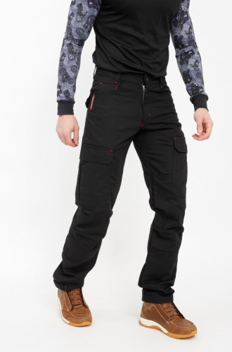 Starks мотоджинсы Chameleon Strong Черные в Новосибирске