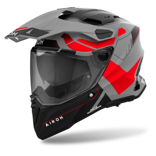 Airoh Шлем Commander 2 Reveal Red Fluo Matt в Новосибирске