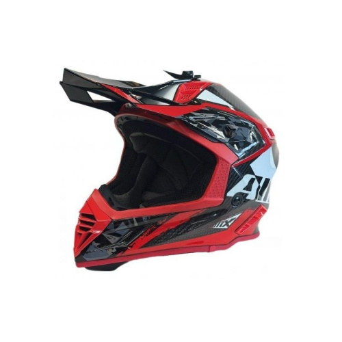 AiM Шлем RH855 Carbon Terrain Black/Red в Новосибирске