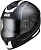 IXS Шлем HX 1100 2.0 Чёрн-серо-белый глянец в Новосибирске