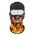 Scout Балаклава Funny face Skull on fire в Новосибирске