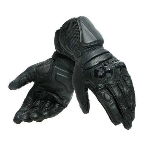 Dainese Перчатки кожаные Impeto Black в Новосибирске