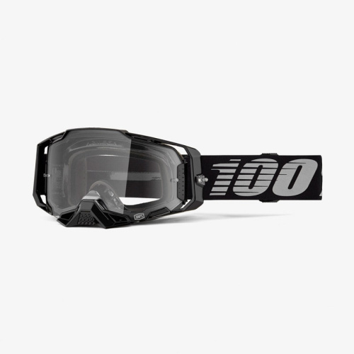 100% Очки Armega Goggle Black / Clear в Новосибирске