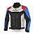 Dimox Мотокуртка текстиль City Traveler Mens Black/Blue/Red в Новосибирске