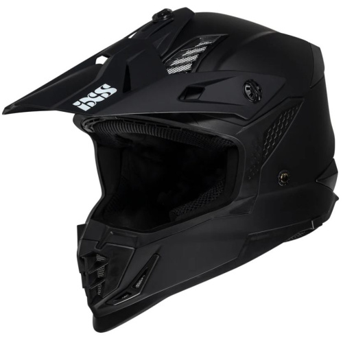 IXS Мотошлем кроссовый iXS363 1.0 черный мат в Новосибирске