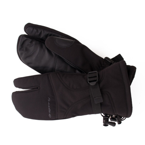 Dragonfly  Варежки снегоходные DF Snowmobile Mittens Black в Новосибирске