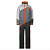 Scott Комбинезон детский DS Dryo Grey/Orange в Новосибирске