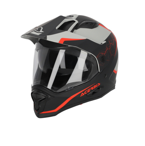 Acerbis Шлем Reactive 22-06 Black/Red в Новосибирске