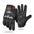 Ones Again Перчатки текст MG07-CF black-red в Новосибирске