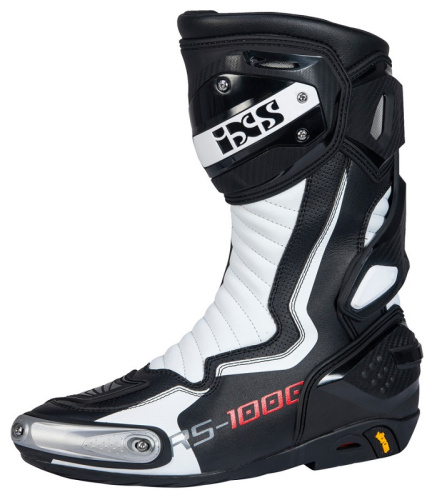 IXS Мотоботы RS-1000 черный/белый в Новосибирске