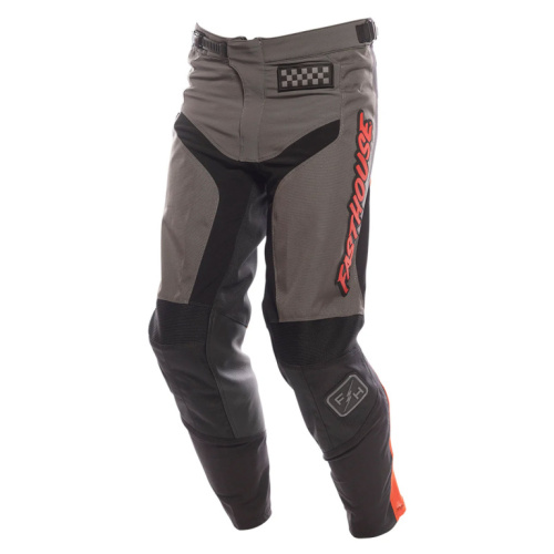 Fasthouse Брюки Grindhouse Pant Gray/Red в Новосибирске