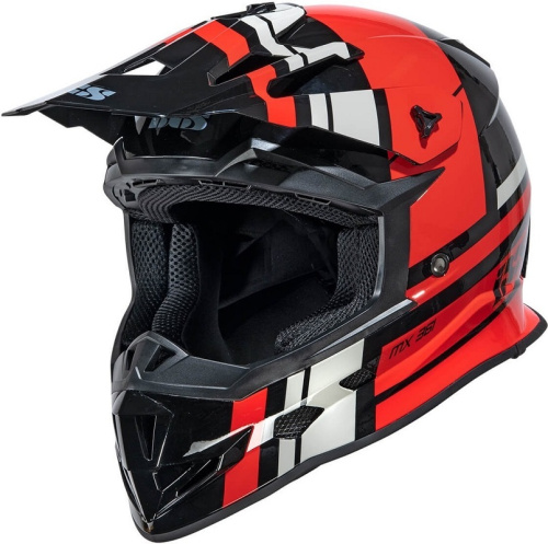 IXS Мотошлем iXS361 2.3 Черно-красный в Новосибирске