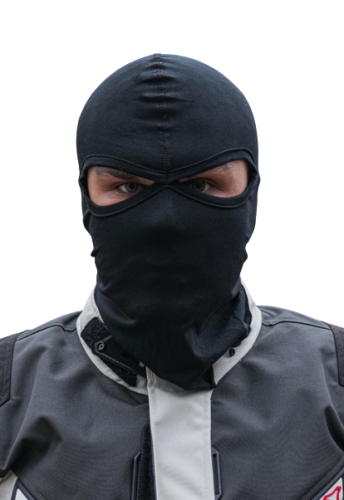 MotoLike Подшлемник Хлопок/Эластан Черный Ninja в Новосибирске