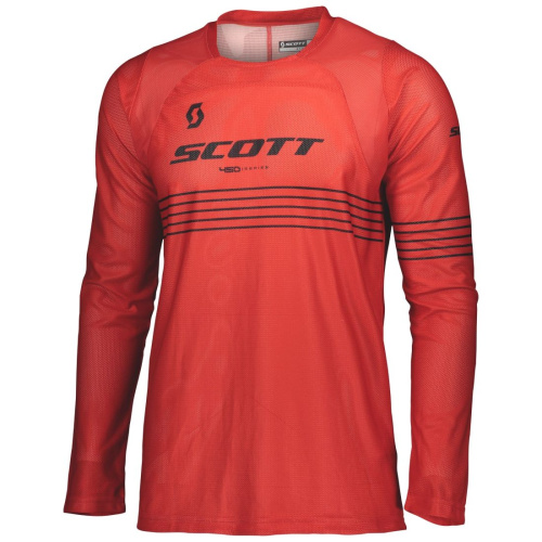 Scott Джерси 450 Angled Light red/black в Новосибирске