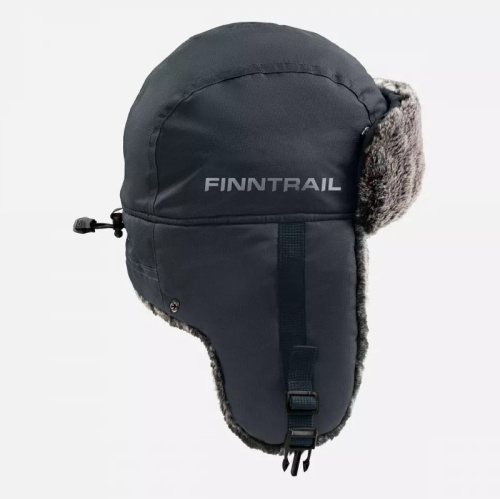 Finntrail Шапка-ушанка Hat Terra 2950 MiddleGrey в Новосибирске