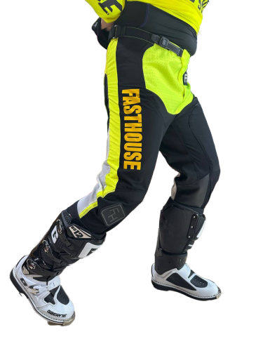 Fasthouse Брюки Grindhouse Pant Yellow-Violent в Новосибирске