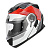 Acerbis Шлем Serel 22-06 White/Red в Новосибирске