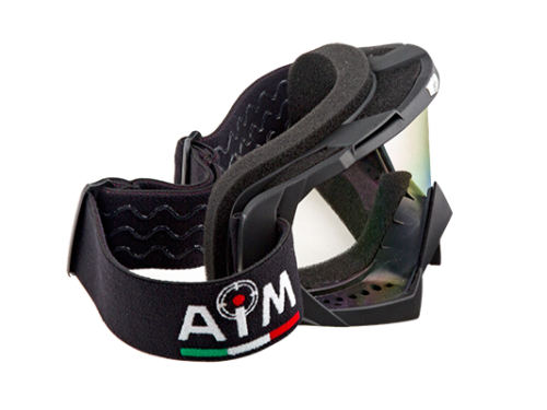 AiM Очки кроссовые 634-800 Black Matt в Новосибирске