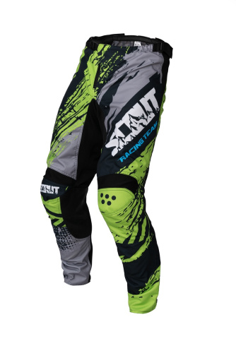 Scout Штаны кроссовые Resurrection Neon Grey в Новосибирске