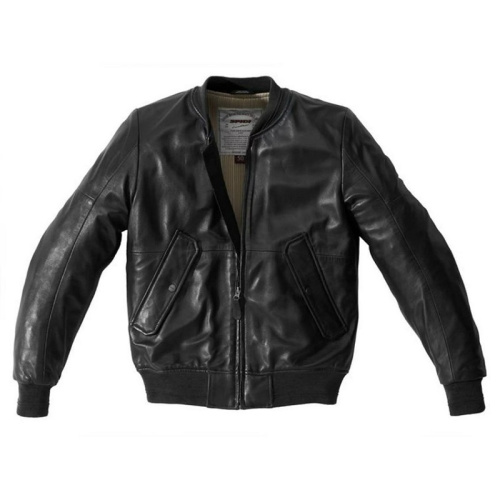 Spidi Куртка кожаная Super Black в Новосибирске