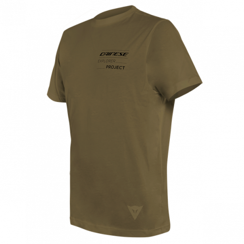 Dainese Футболка Adventure Long Military-Olive/Black в Новосибирске