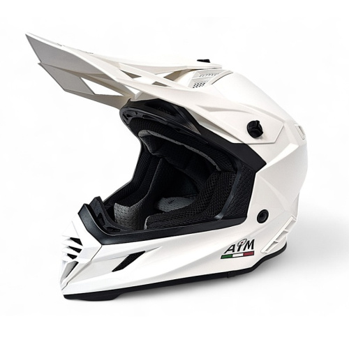 AiM Шлем RH855 White Glossy в Новосибирске