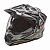 AIM Шлем кросс/эндуро JK802S Black/Grey/White в Новосибирске