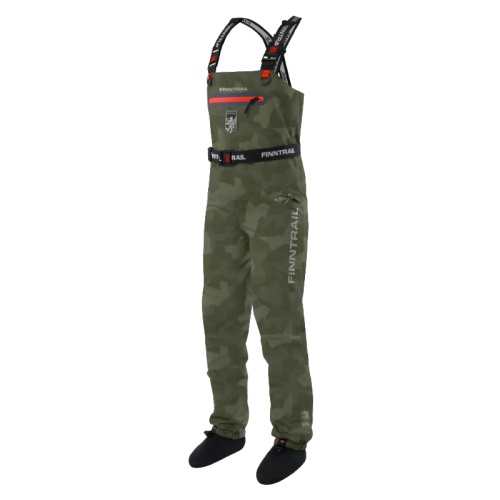Finntrail Вейдерсы женские Rachel 1520 CamoShadowGreen в Новосибирске