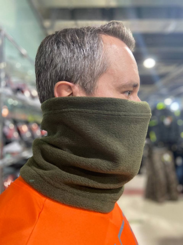 Motolike Баф флисовый Winter GREEN в Новосибирске